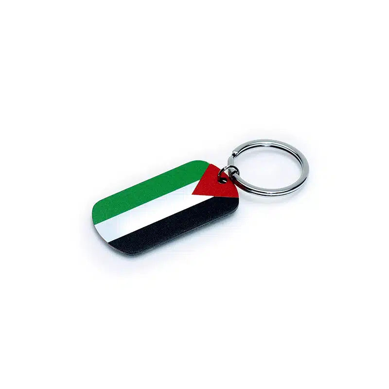 Rectangle Palestine Keyring