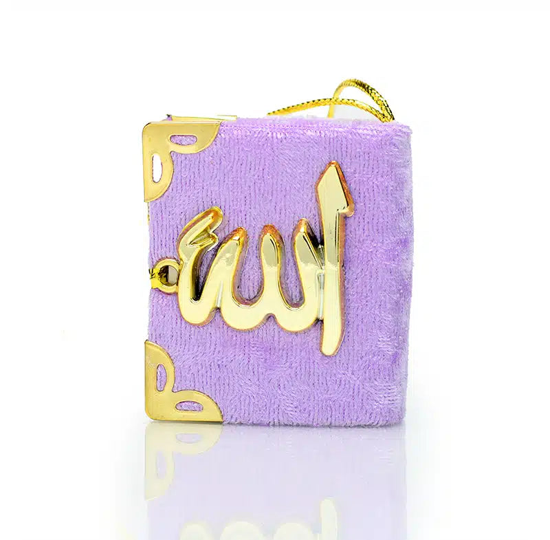 Quran Hanger Lilac With Gold Accent