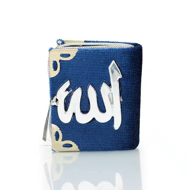 Quran Hanger Navy With Silver Accent