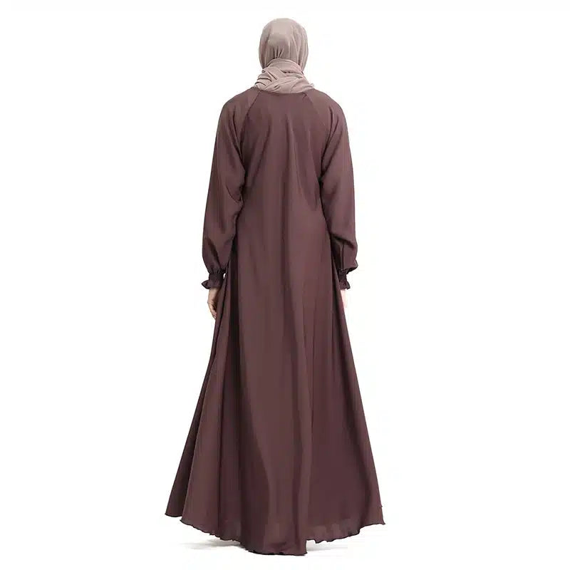 Women's Umbrella Mauve Abaya -AM233-59