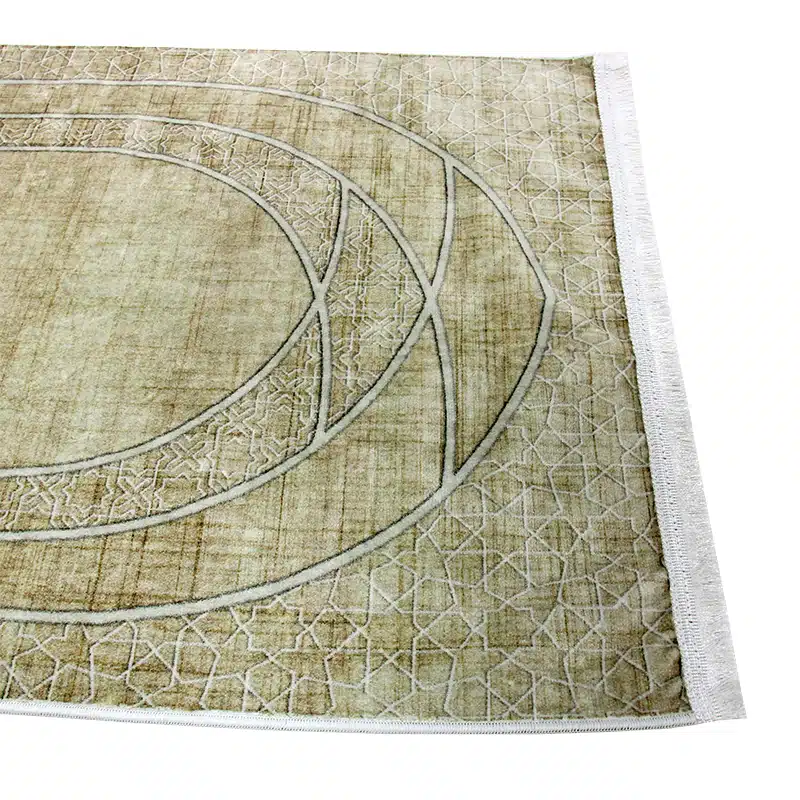 Gusto Seccade Gold With White Pattern Prayer Mat