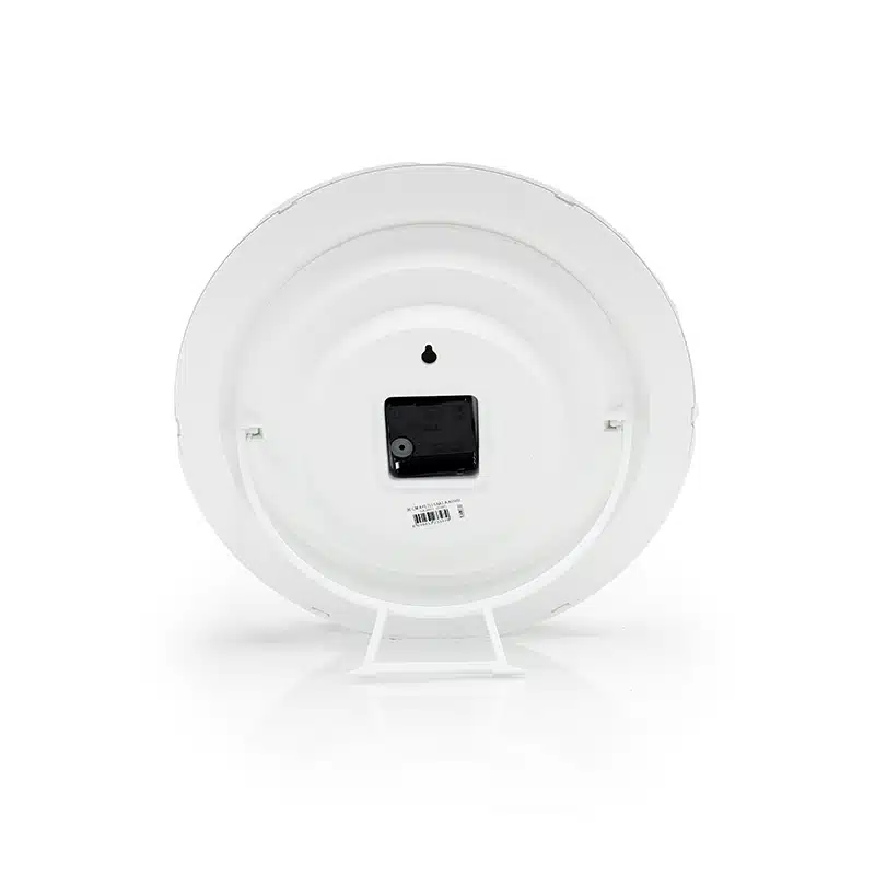 Circle White & Gold Allah Clock (3347) 36 Cm X 36 Cm