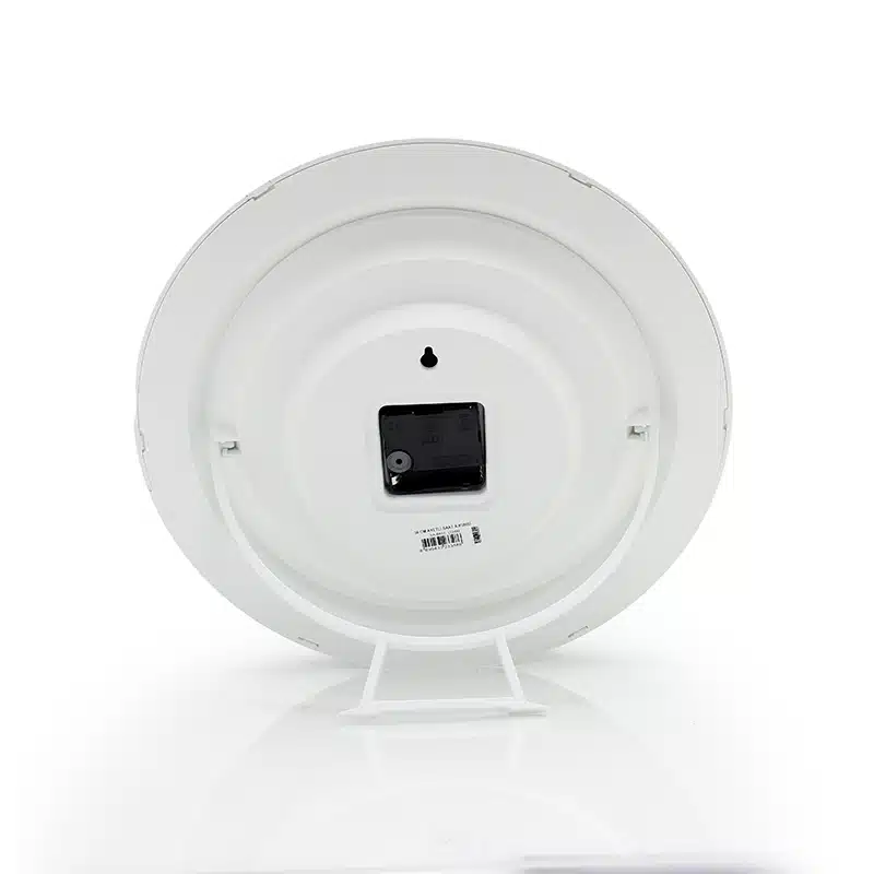 Circle White & Silver Allah Clock (3348) 36*36