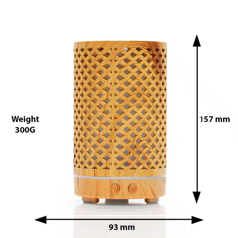 Small Cylinder Humidifier Light Brown AM00970