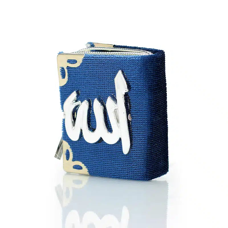 Quran Hanger Navy With Silver Accent
