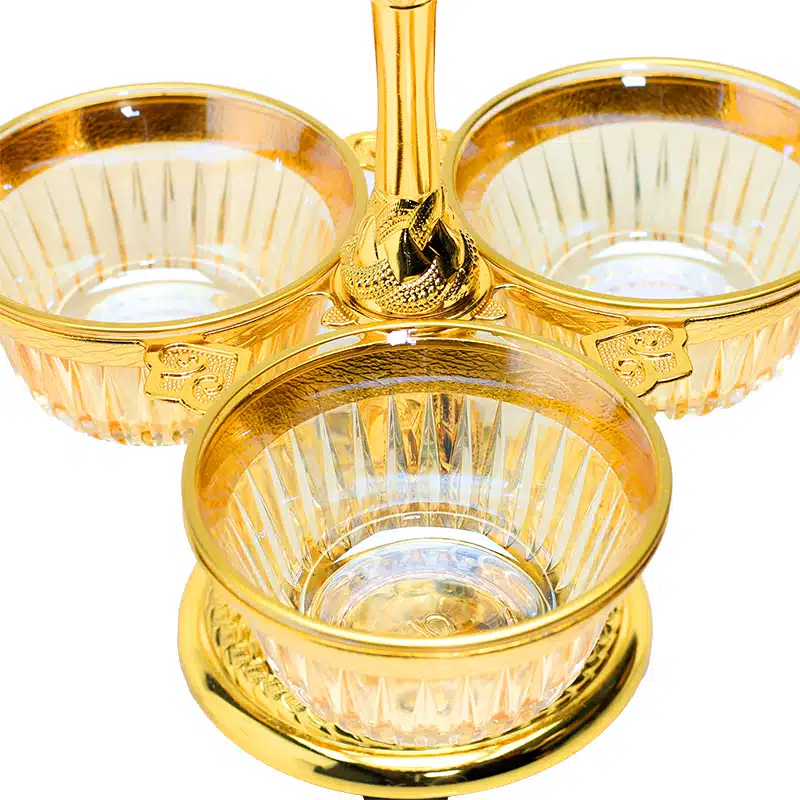 Dry Fruit Stand 00709 Gold