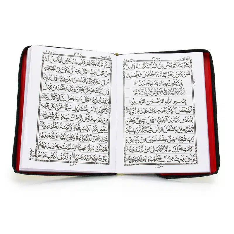 Gold Indo Pak Zipped Holy Quran (1)