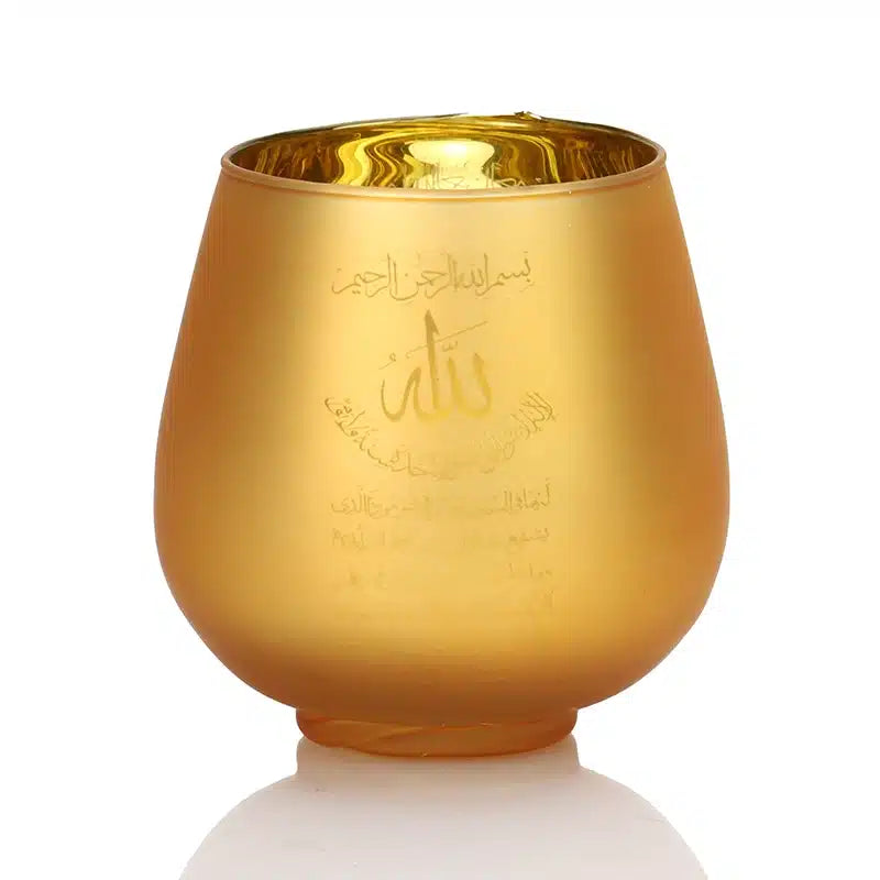 Medium Gold & Red Candle Set (199)