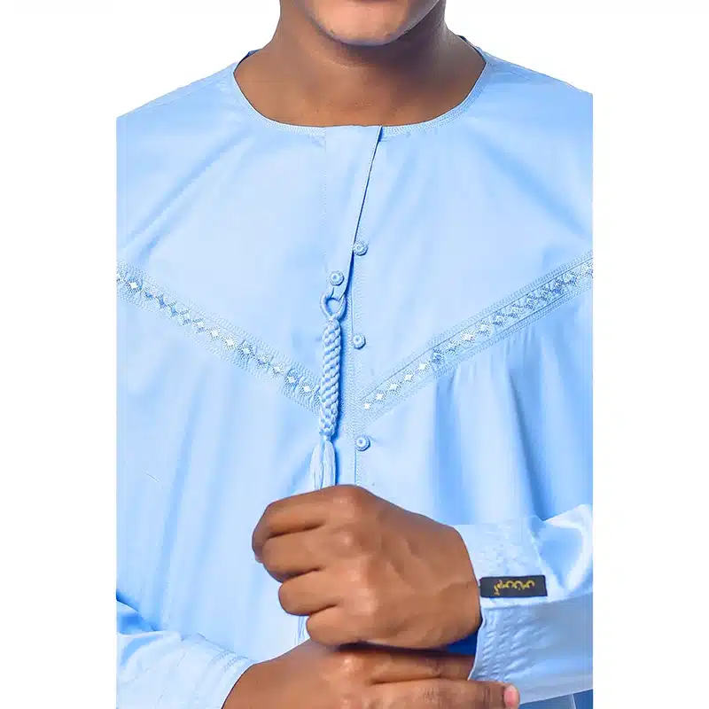 Men's Sky Blue Thobe 952