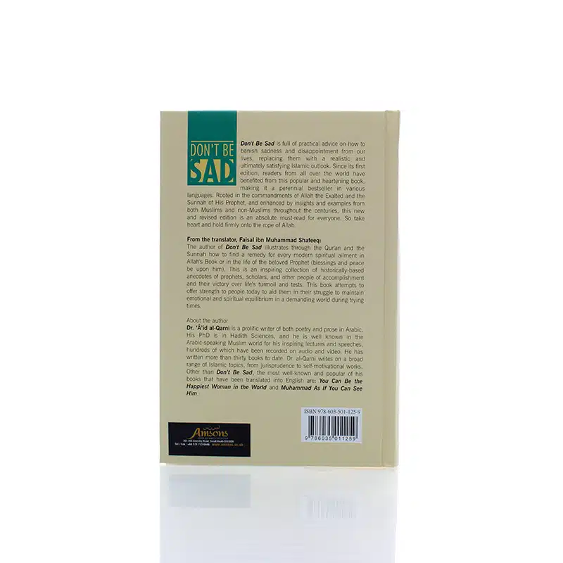 Dont Be Sad Hardback