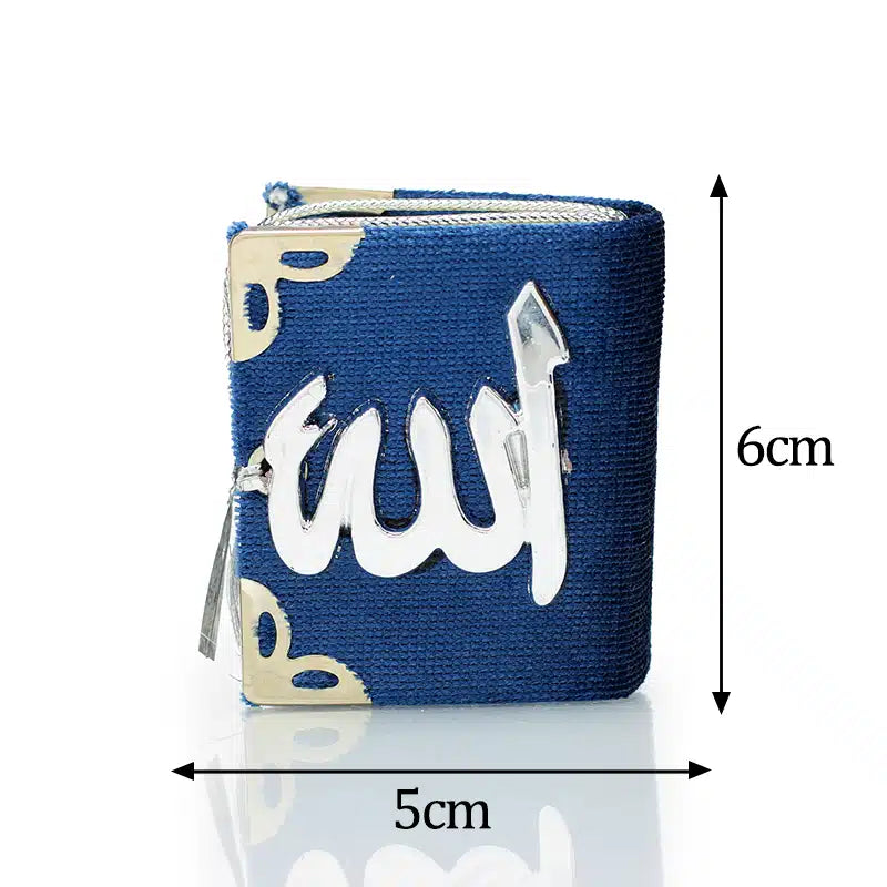Quran Hanger Navy With Silver Accent