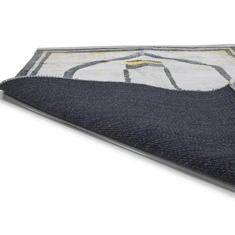 Thick Cotton Bordered Kaaba Prayer Mat HDJ4988-00