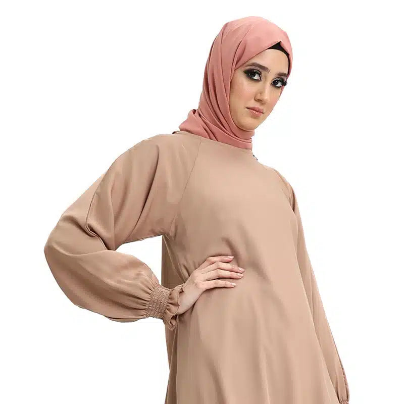 Women's Umbrella Camel Abaya - AM233-17