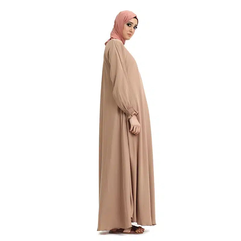 Women's Umbrella Camel Abaya - AM233-17