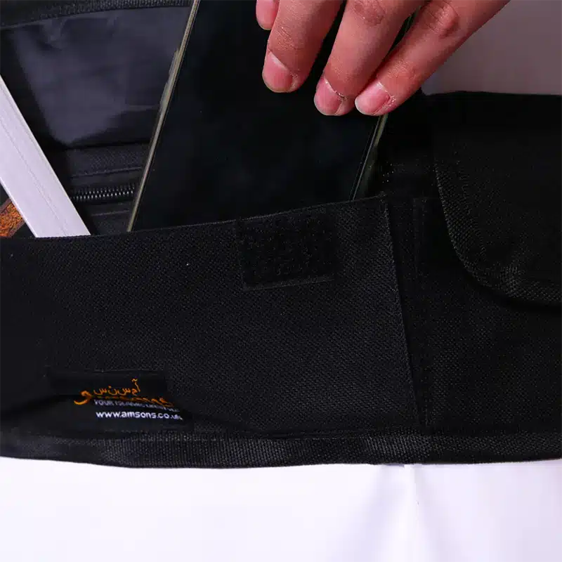 Hajj and Umrah Waist Bag Black