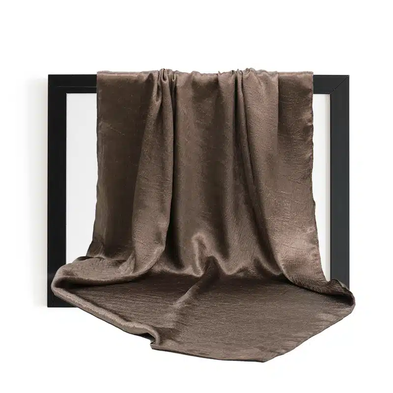 Silk Textured Chocolate Hijab