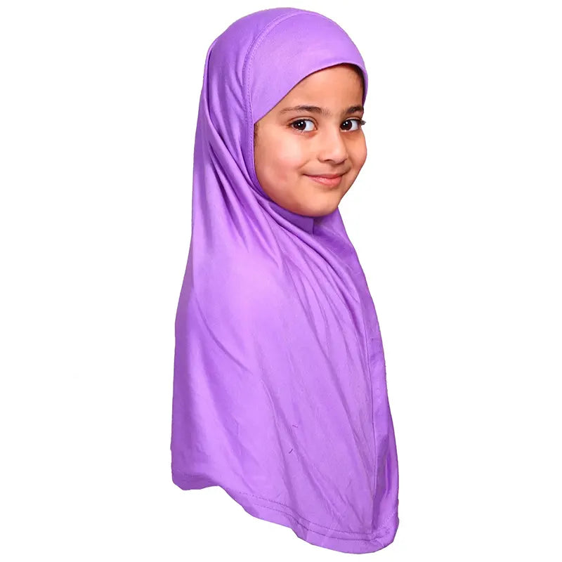 Lilac Girls Hijab - Small Size