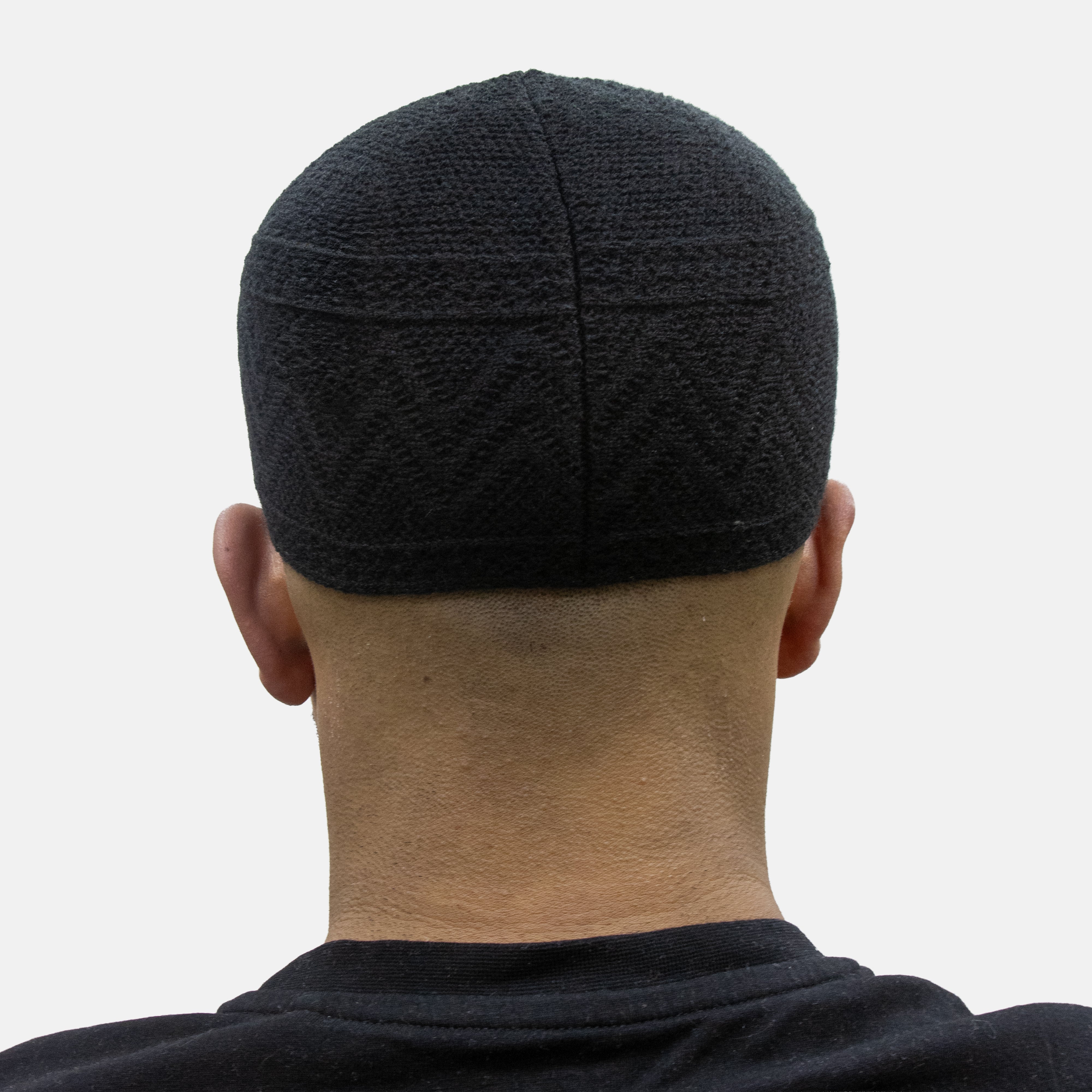 Mens Soft Chenille Prayer Hat Black