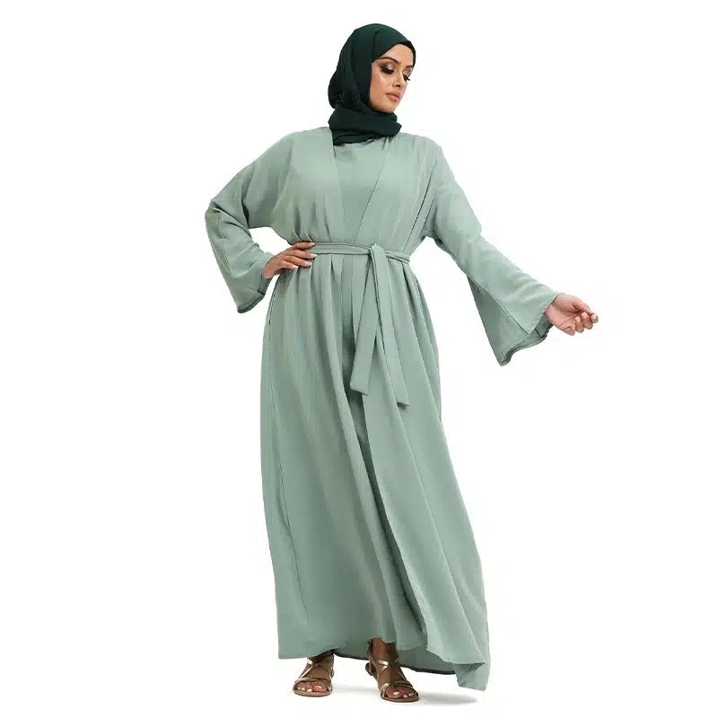 Naima Basic Mint Kimono