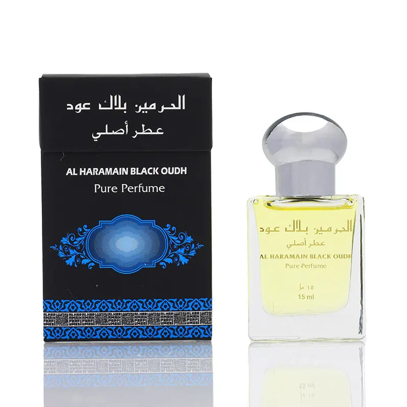 Al Haramain Black Oudh Attar for Men 15Ml