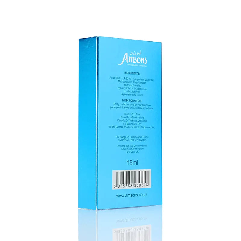 Blue Water Perfume for Men 15ml