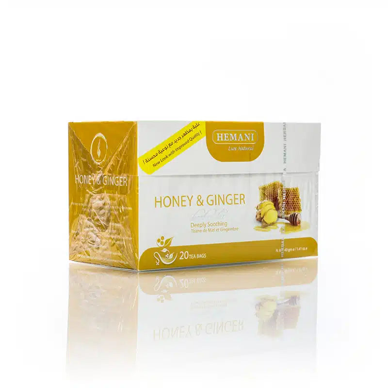 Honey Ginger Herbal Tea - 20 Tea Bags