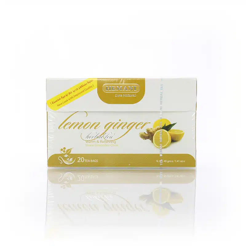 Herbal Lemon & Ginger Tea - 20 Tea Bags