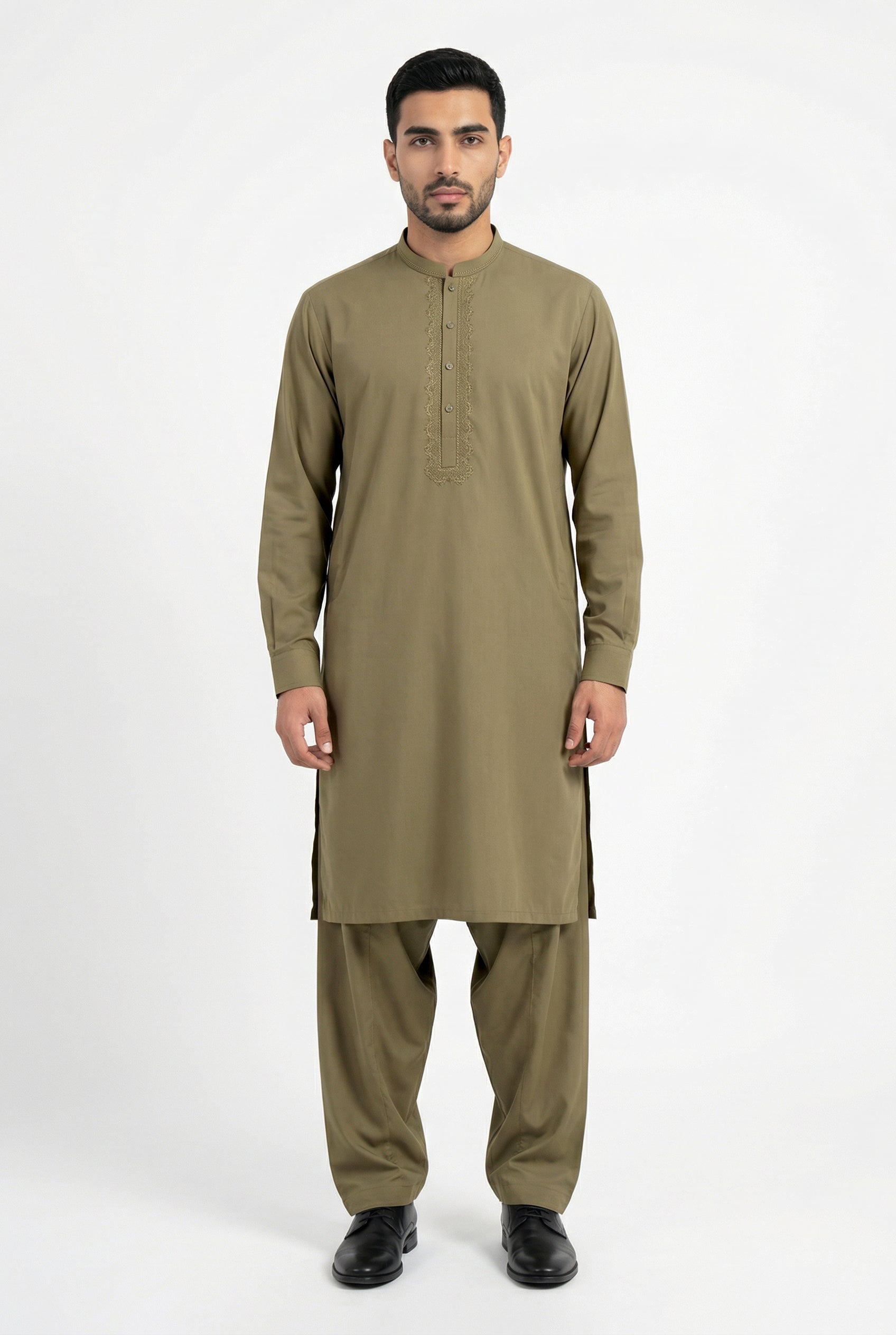 Shalwar Kameez Beige 302-2