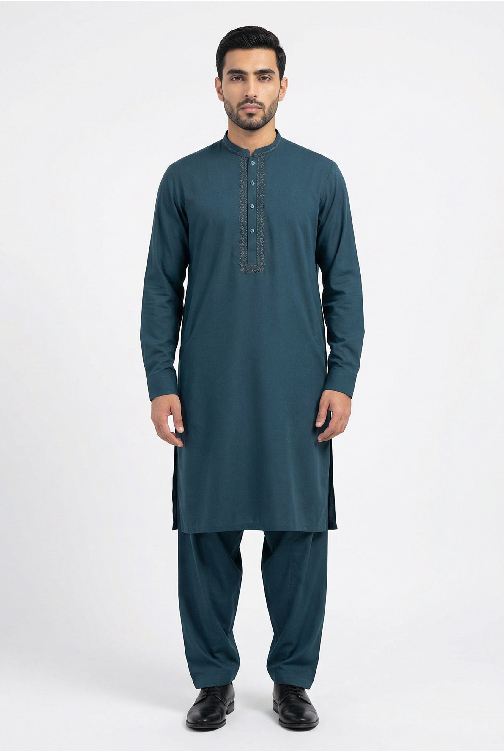 Shalwar Kameez Teal 302-4