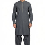 Shalwar Kameez Grey 307-2