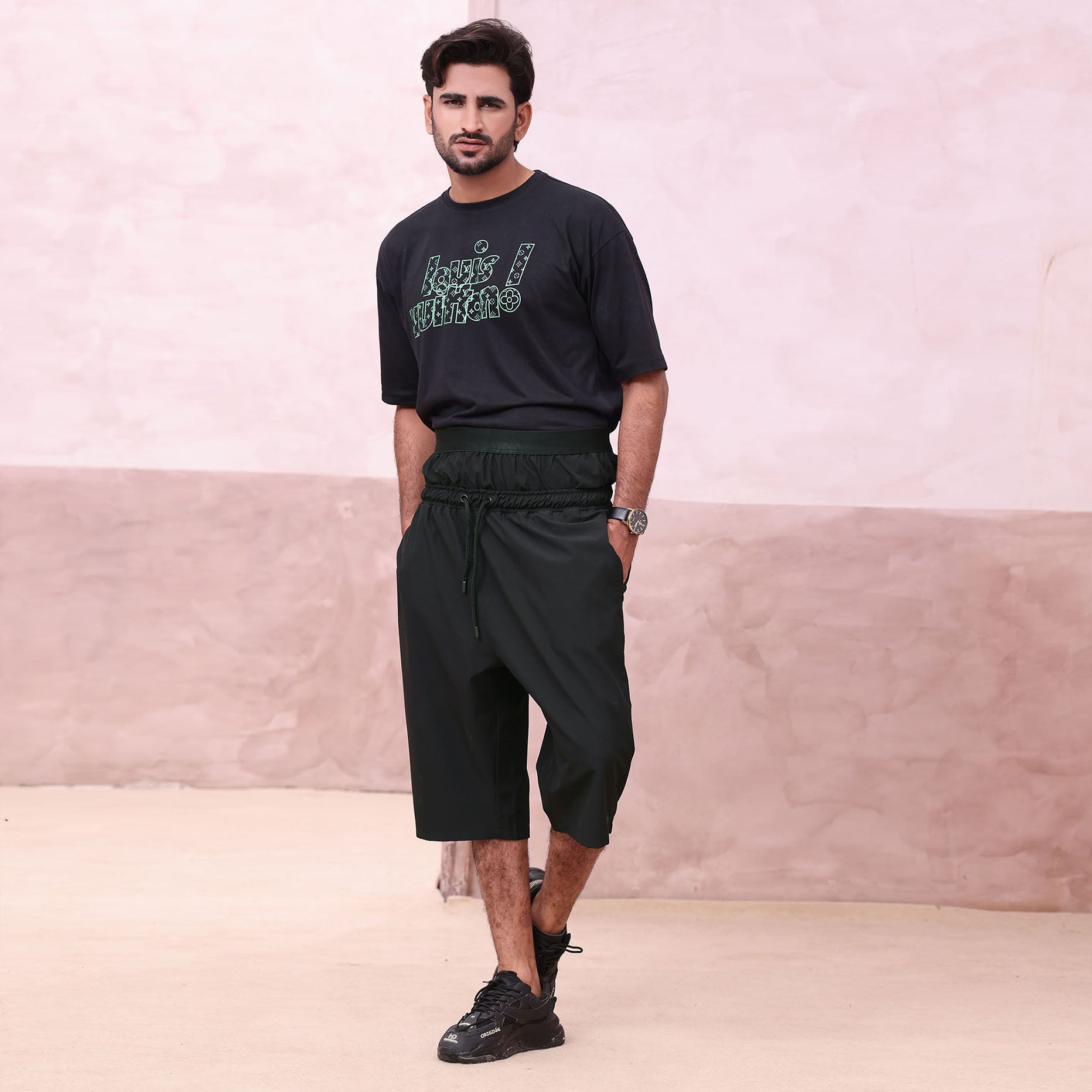 Mens 3/4 Swimming Trunks 972