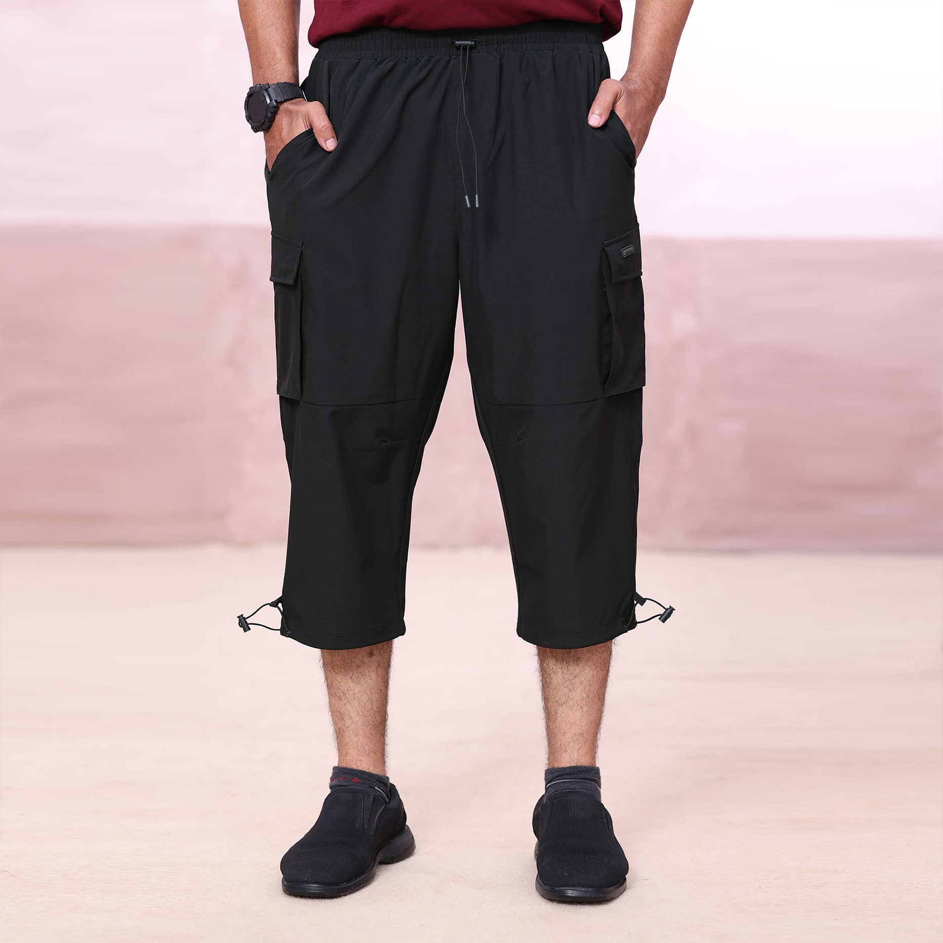 Mens 3/4 Cargo Shorts 971