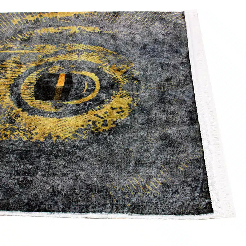 Sina Secc Grey And Gold Prayer Mat image 2