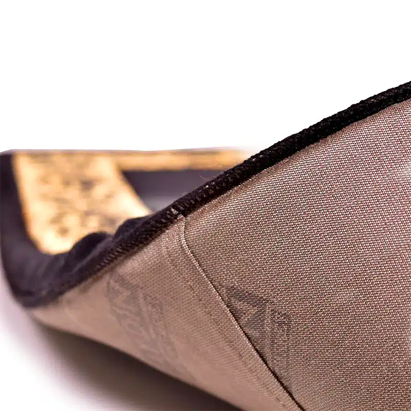 Memory Foam Padded Prayer Mat Black And Gold