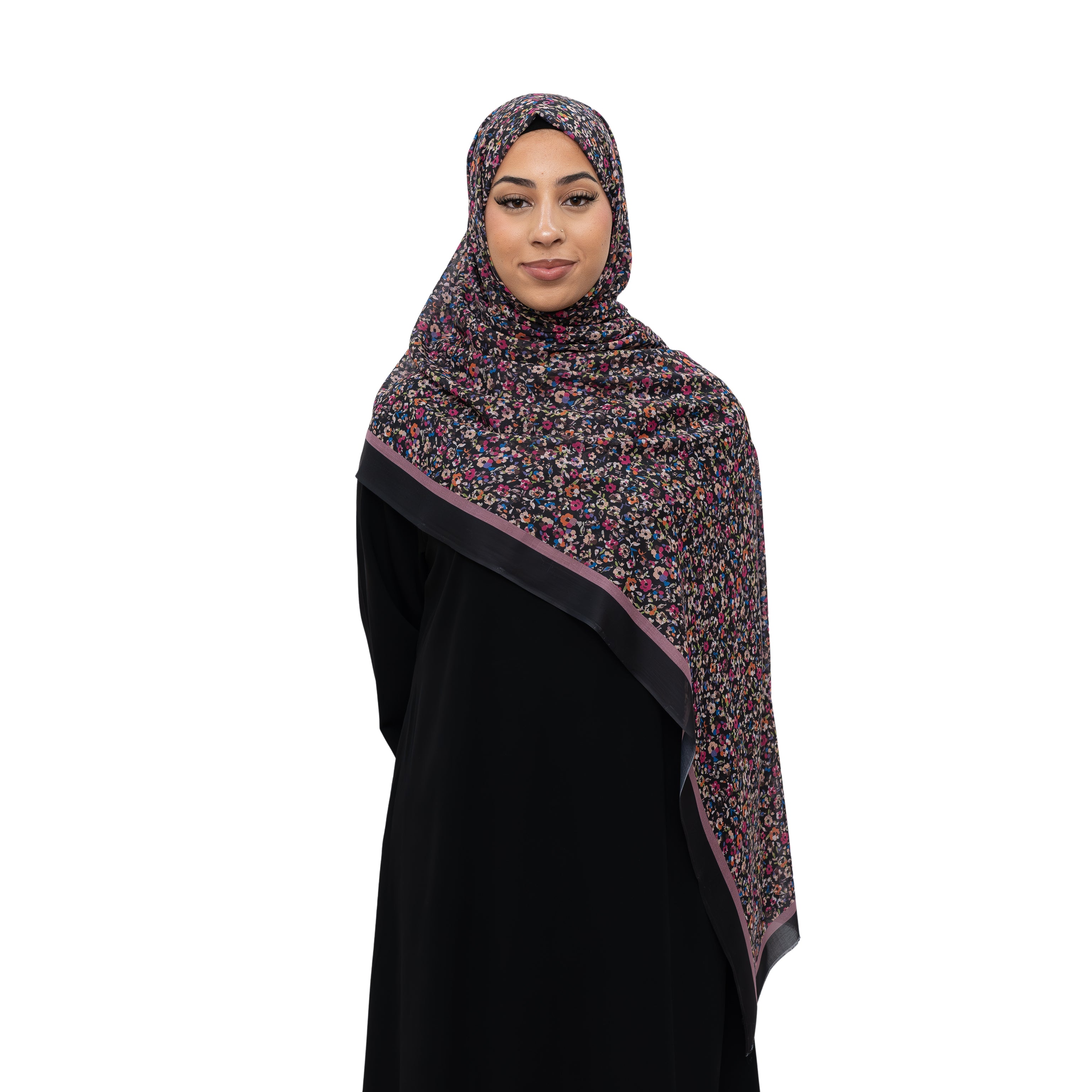 Exclusive Cotton Print Hijab Col 100