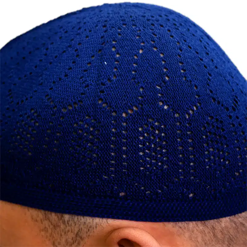 Men's Cotton Navy Prayer Hat image 1