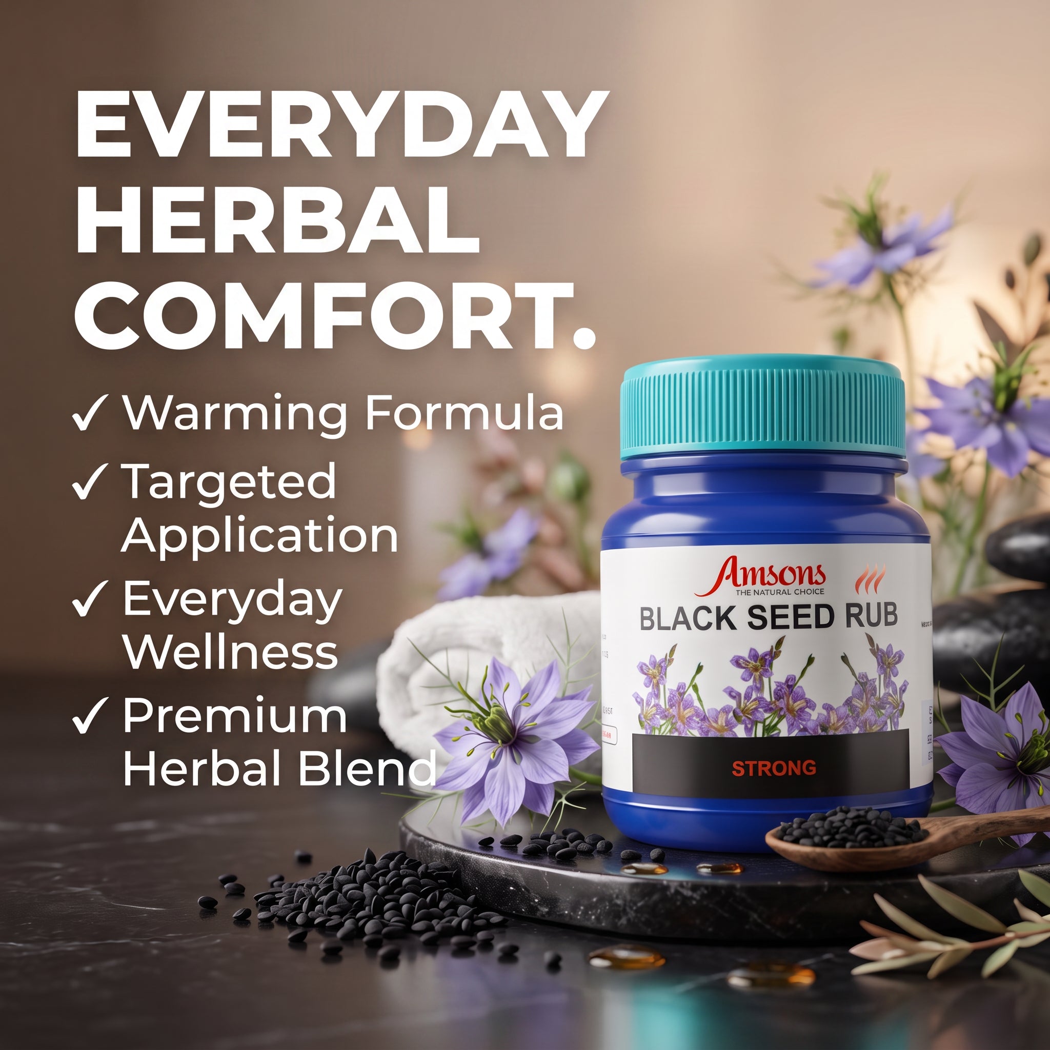 Black Seed Rub Strong 50g