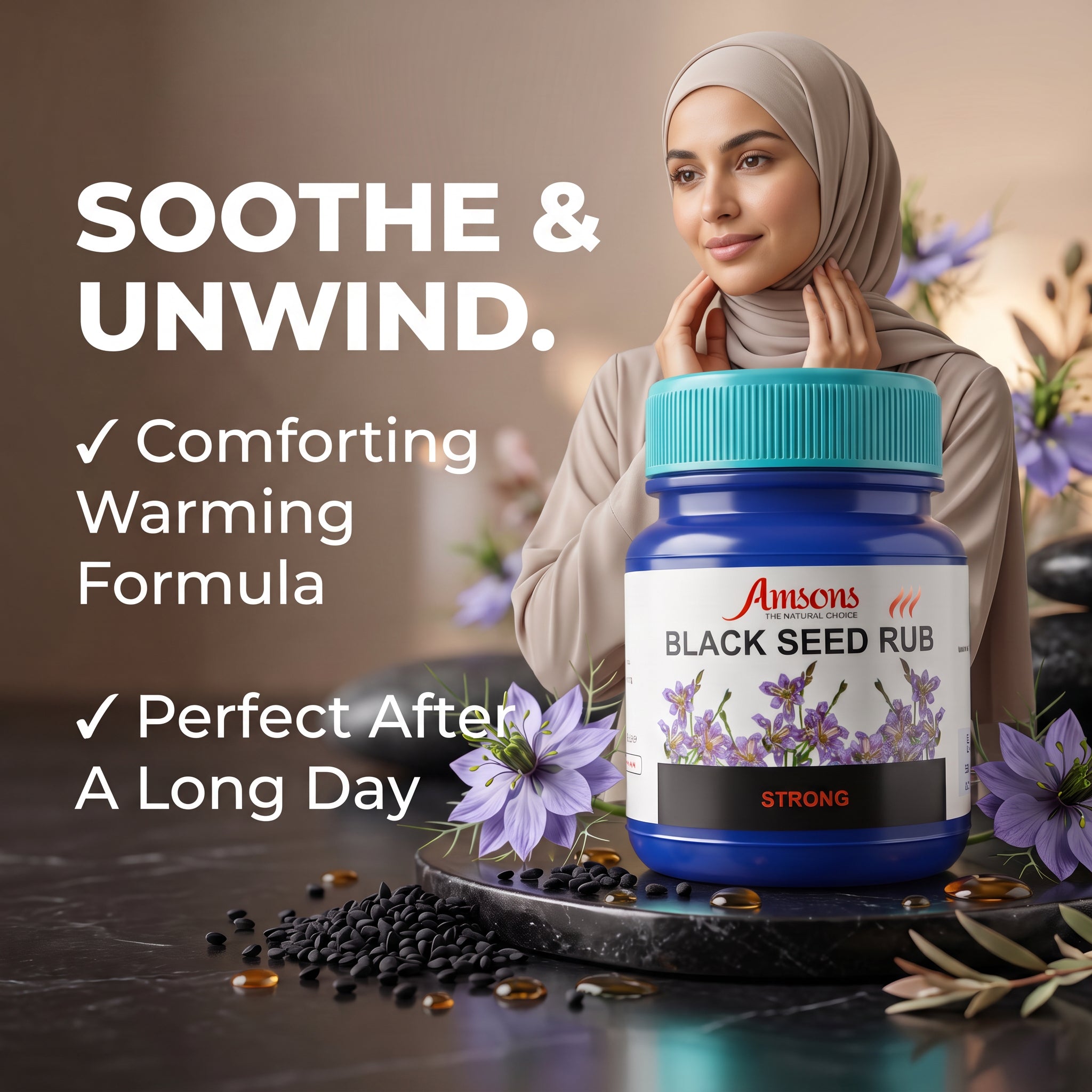 Black Seed Rub Strong 50g