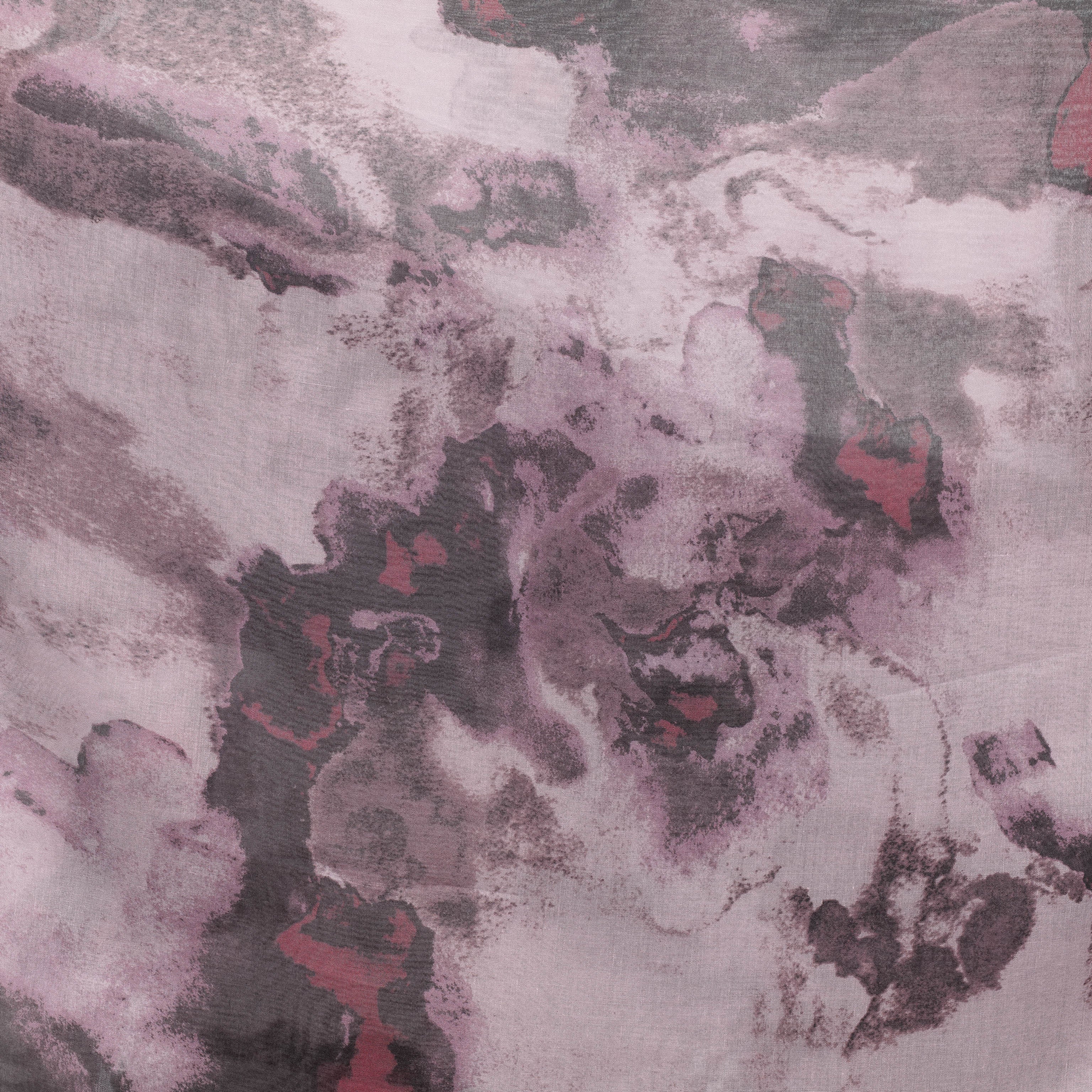 Watercolor Smooth Modal Hijab Plum