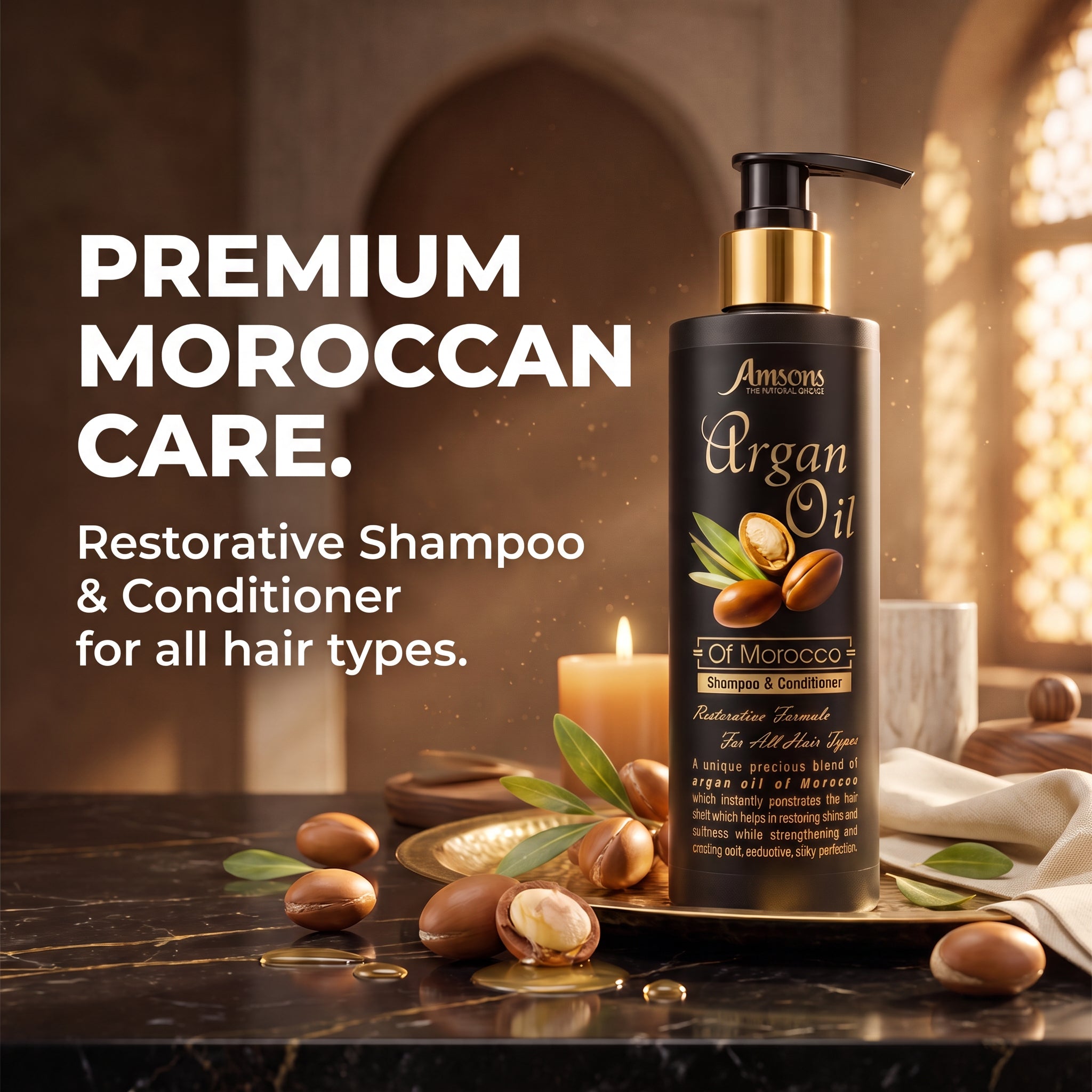 Argan Oil Of Morocco Shampoo & Conditioner 250ml