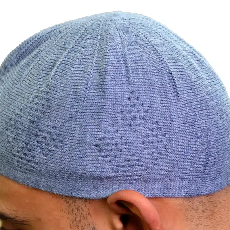 Men's Diamond Patterned Cloud Prayer Hat image 1