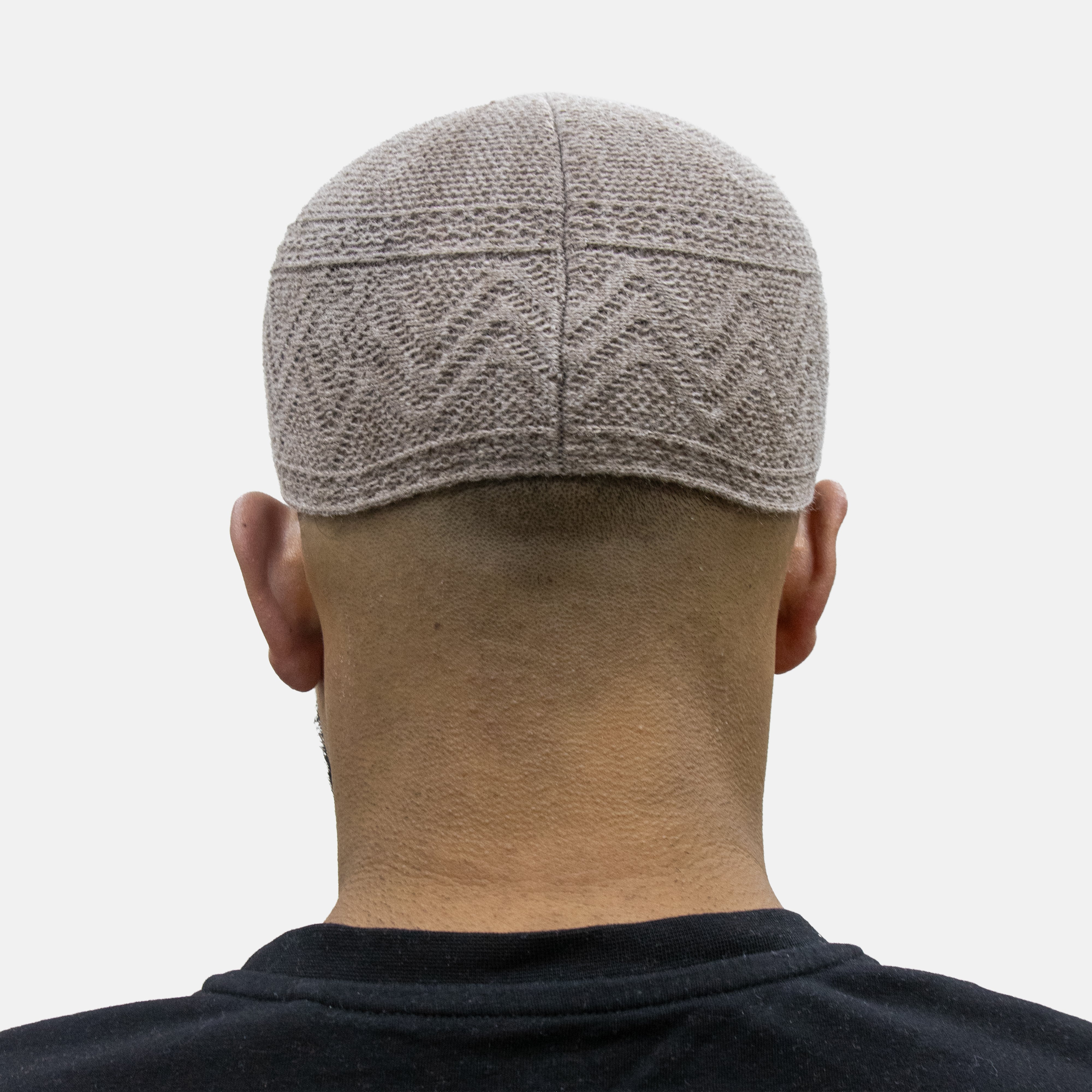 Mens Soft Chenille Prayer Hat Beige