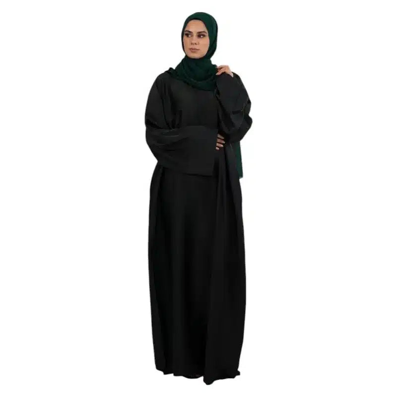 Bottle Green Regular Abaya ASL-622-31