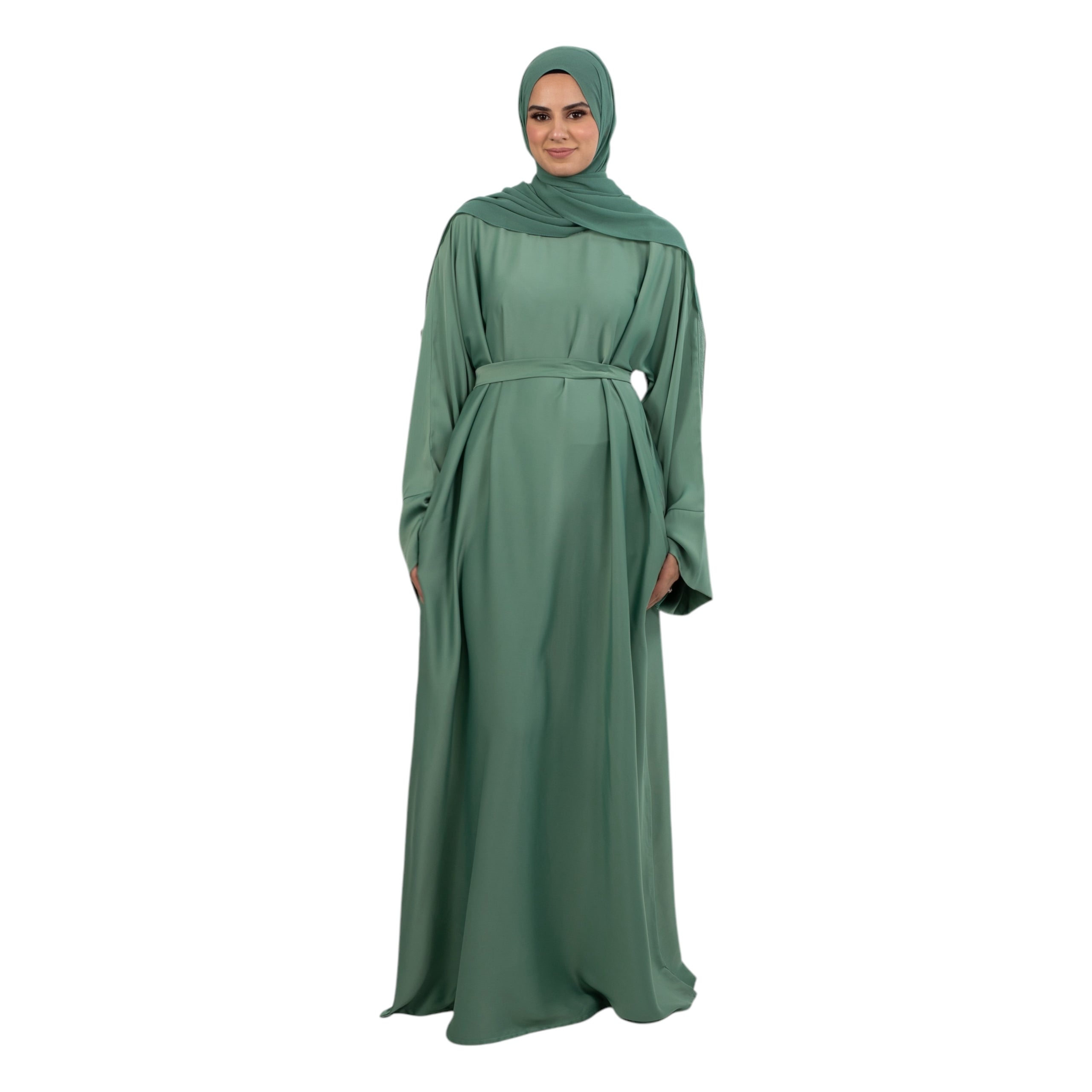 Mint Regular Abaya ASL-622-27