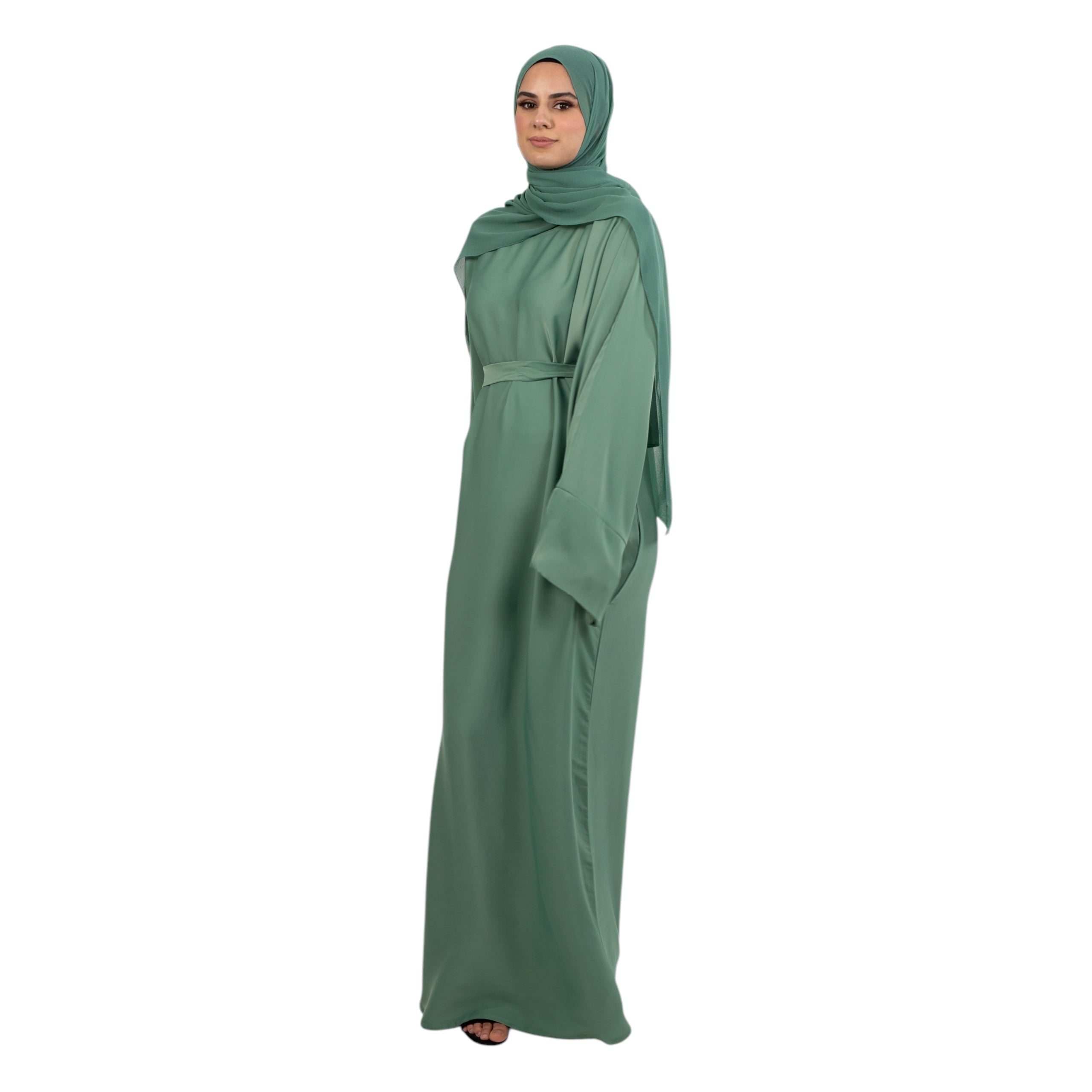 Mint Regular Abaya ASL-622-27