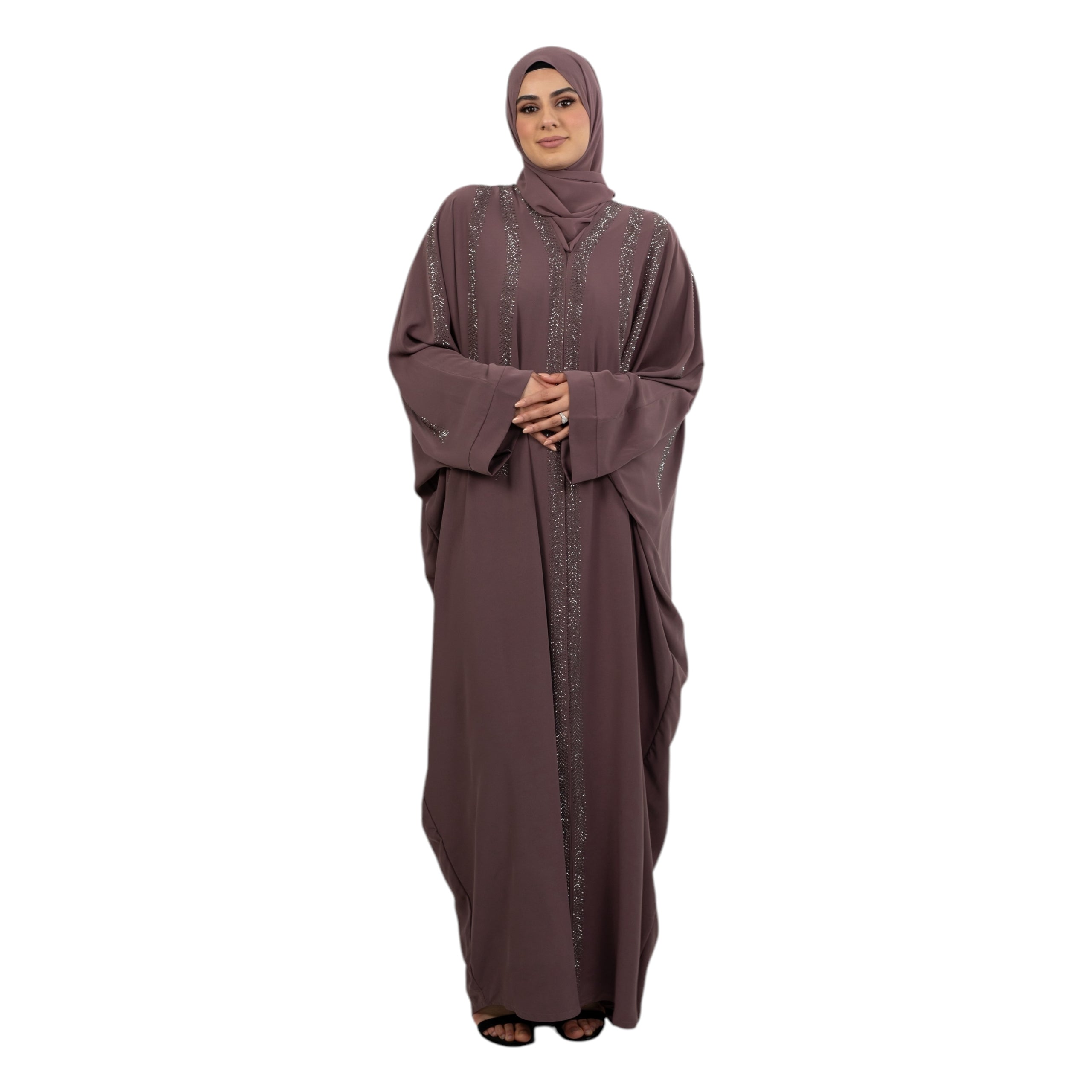 Mink Emirati Buttoned Batwing AM495-09