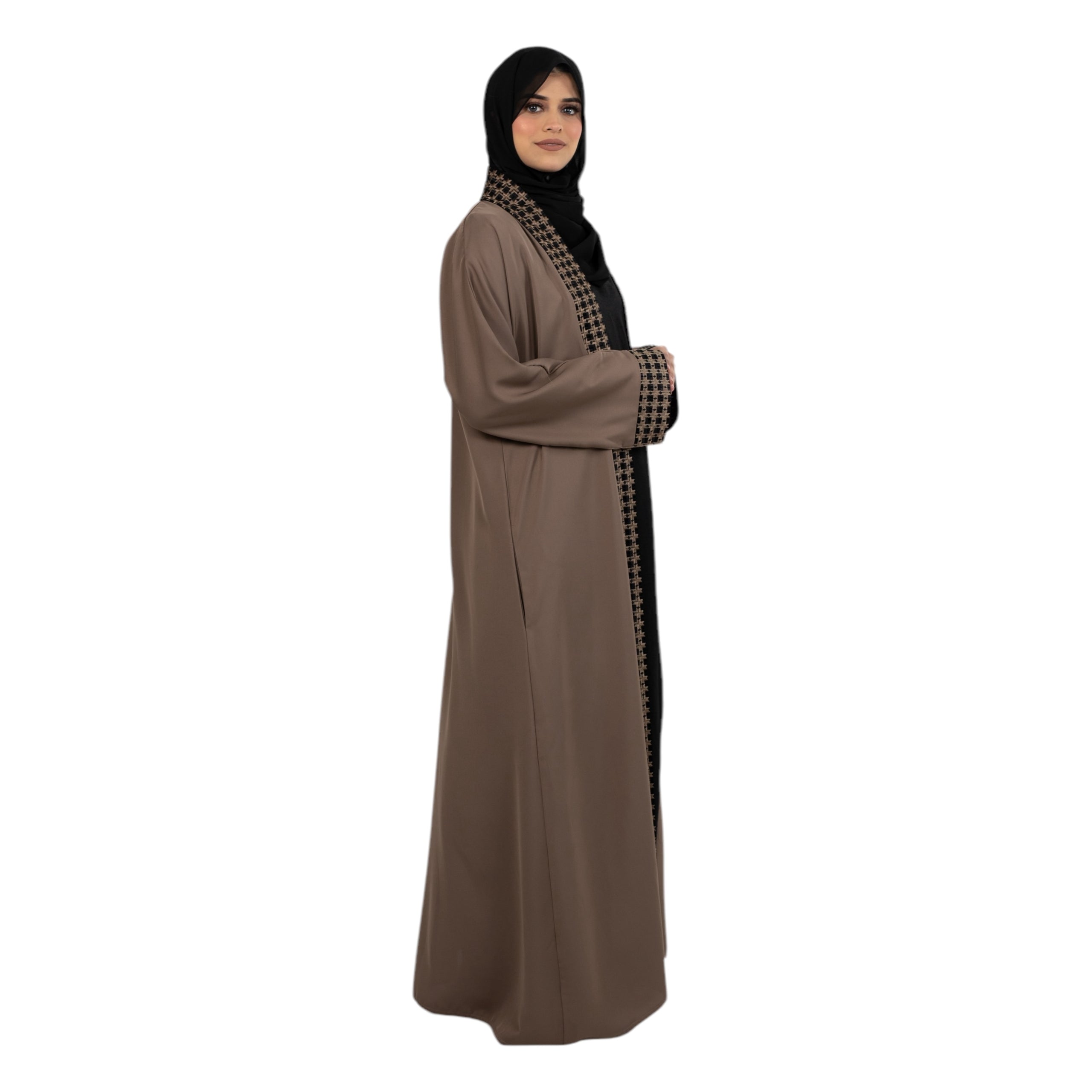 Mocha Levantine Kimono ASL-632-14