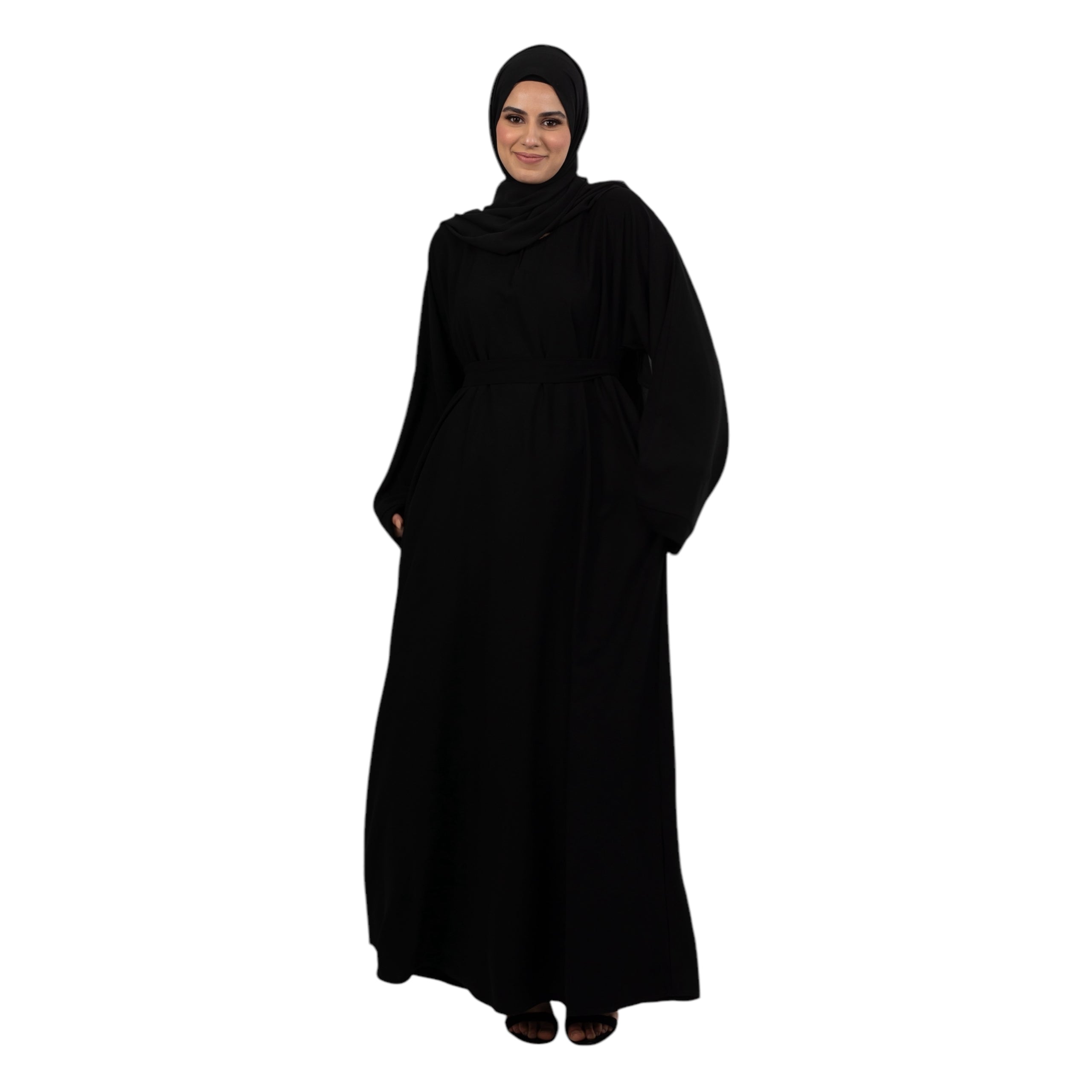 Black Everyday Abaya ASL-625