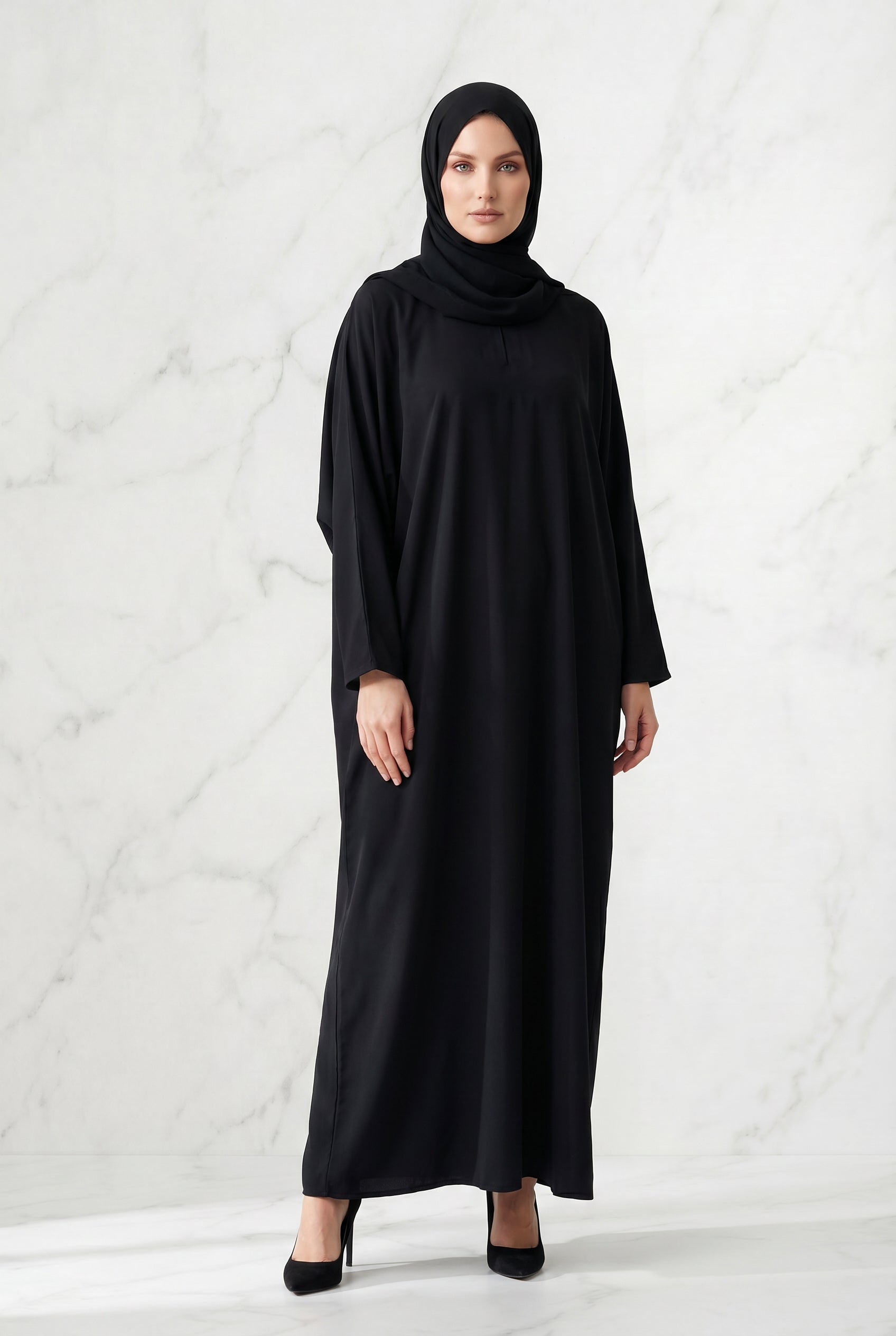 All Day Abaya Black