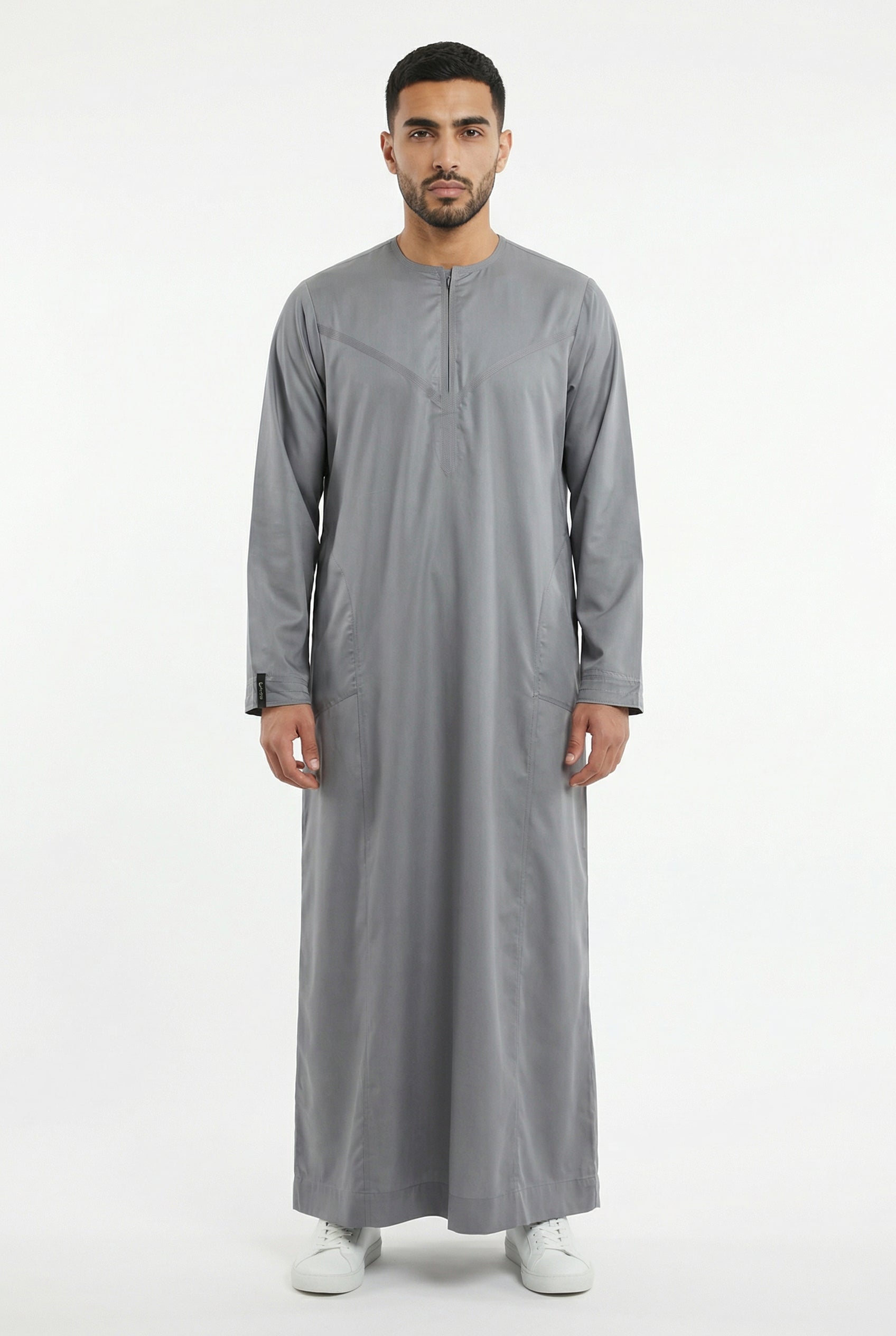 Omani Thobe Grey 1501 Col 03